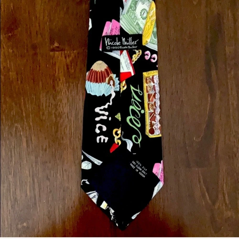 Nicole Miller Silk Tie
